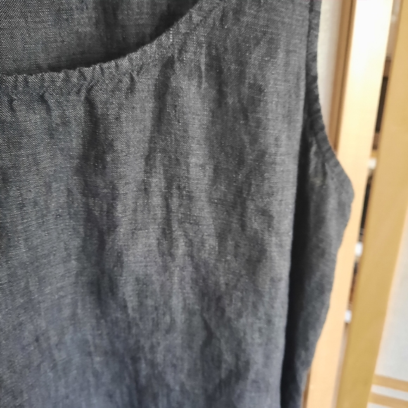 Eileen Fisher Delave' Linen Dress Size M - Picture 6 of 13
